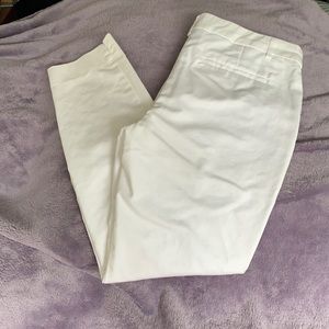 NWOT SIZE 6 white pants